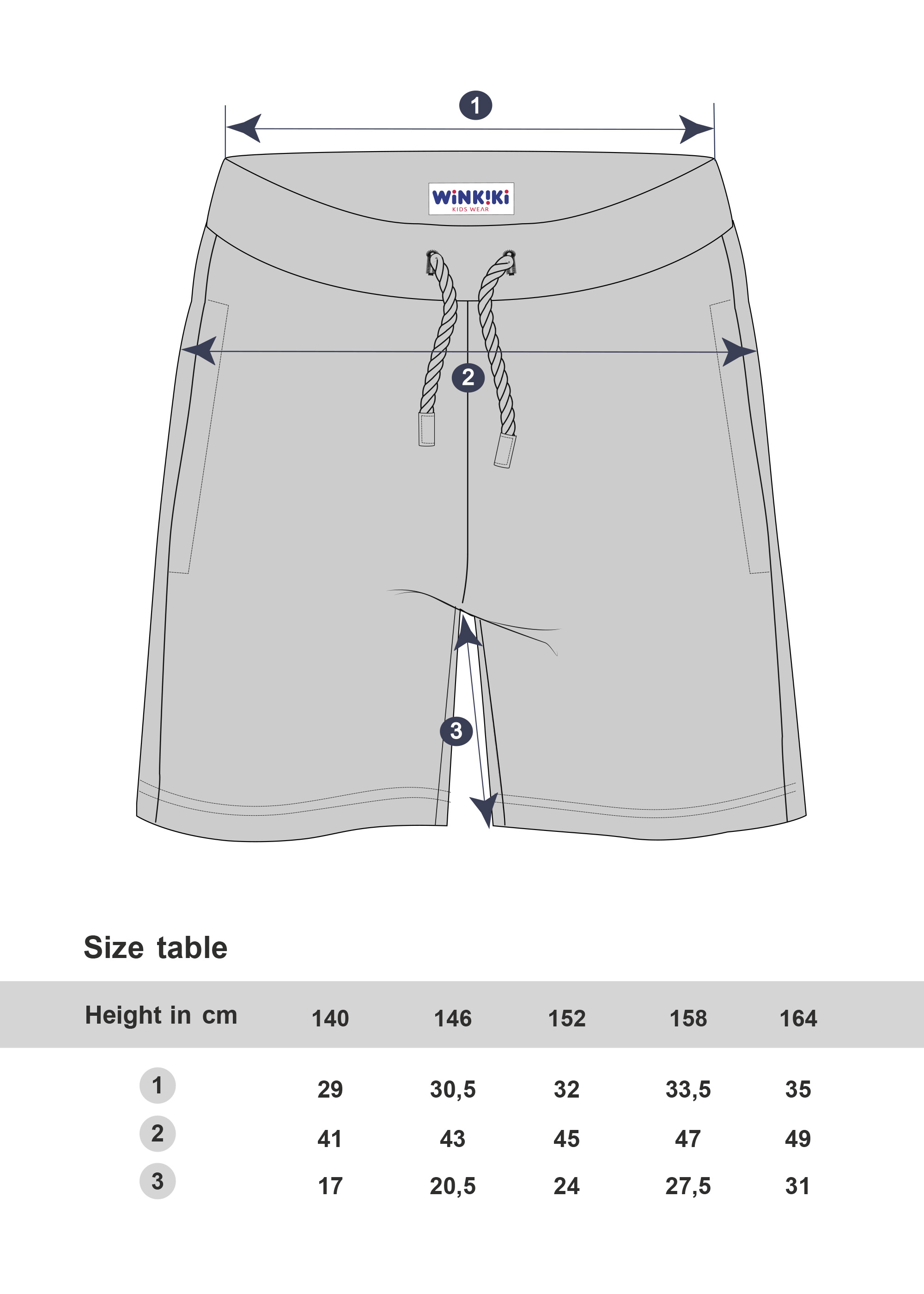 Chlapecké kraťasy Active 22 - černá/šedá 158