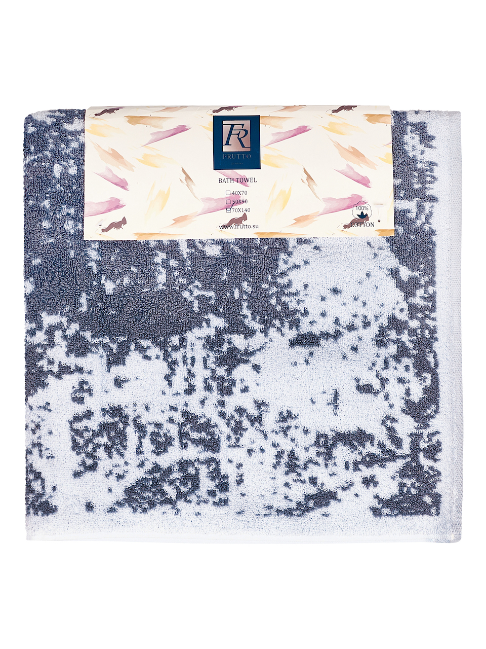 VIP froté osuška - šedá - 70 x 140 cm - 100% bavlna (630 g/m2)