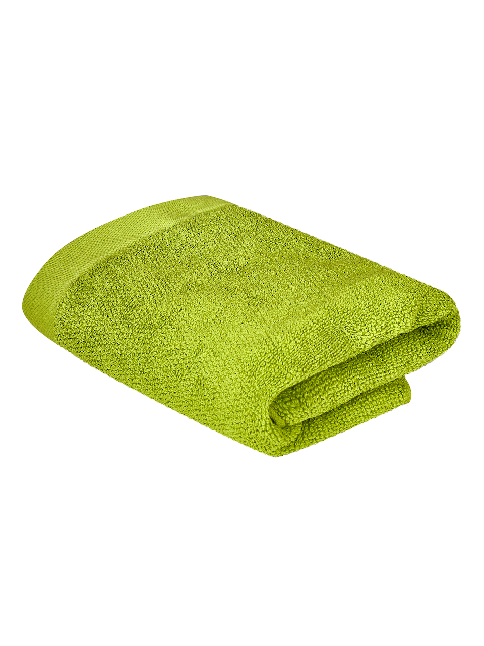 Jednobarevný froté set zelený