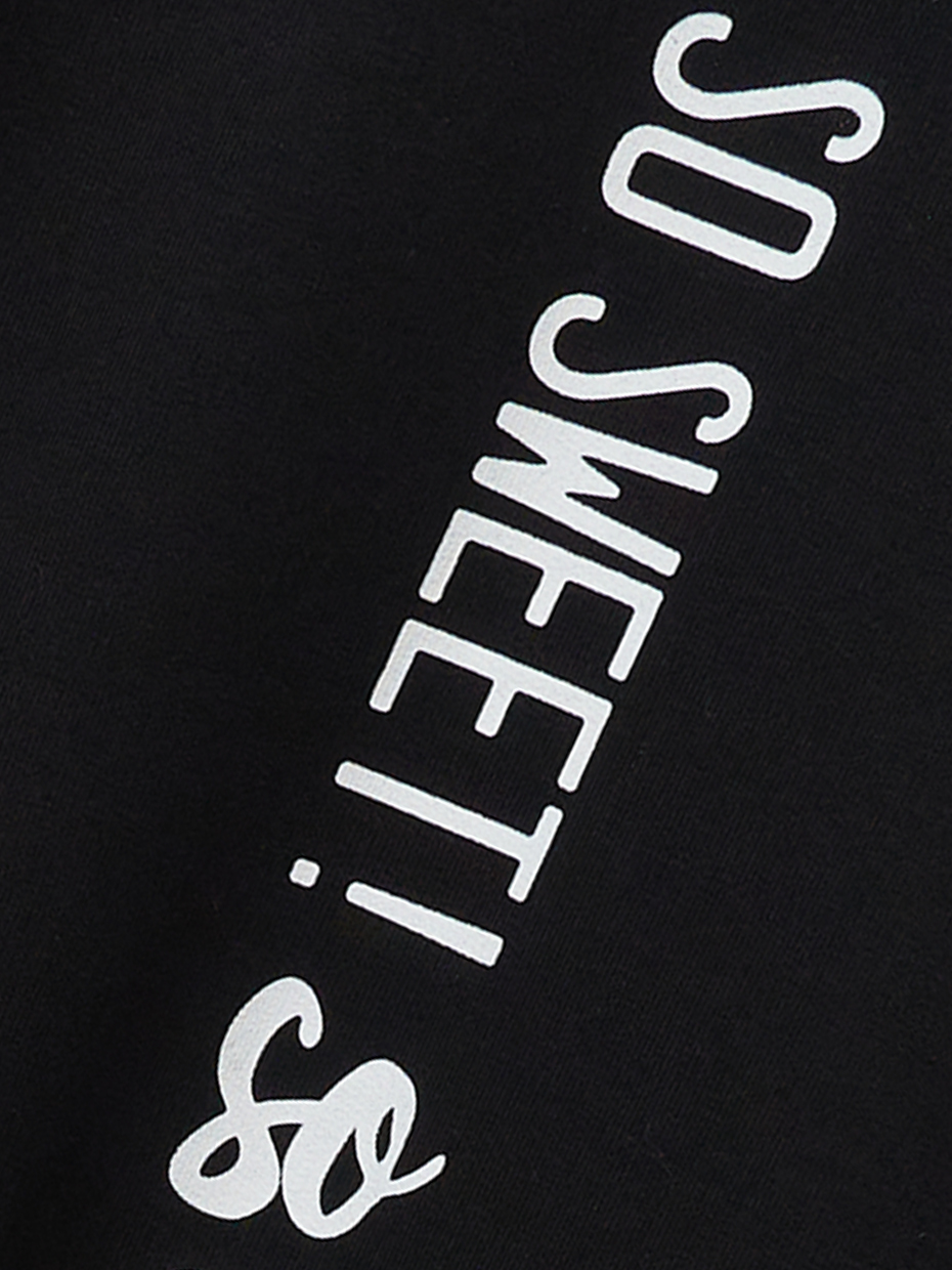 Dívčí šaty So Sweet - černá 164