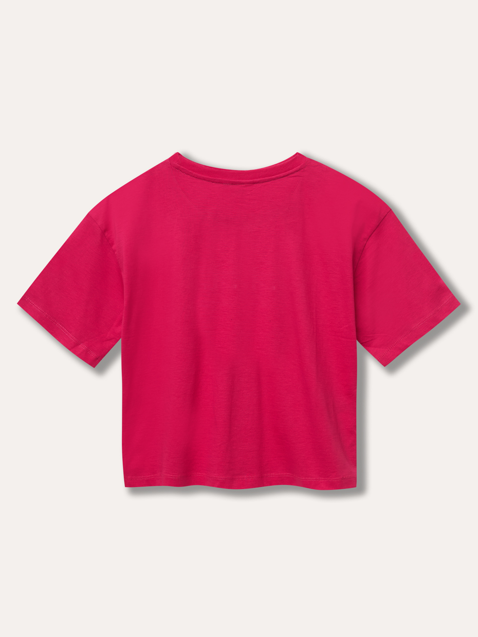 Dívčí tričko s krátkým rukávem Icon - černá 152