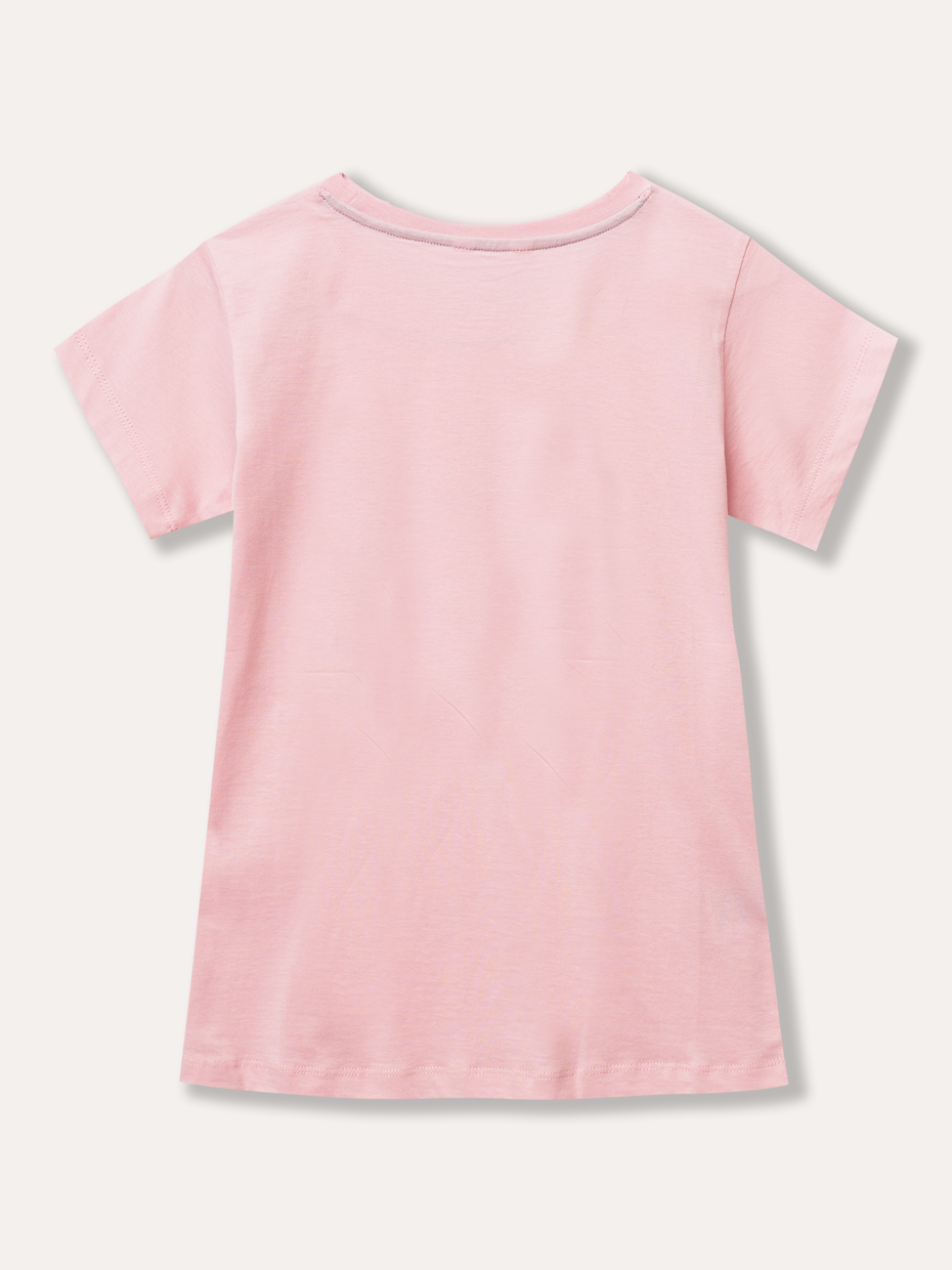 Dívčí tričko s krátkým rukávem BRLLNT - černá 152