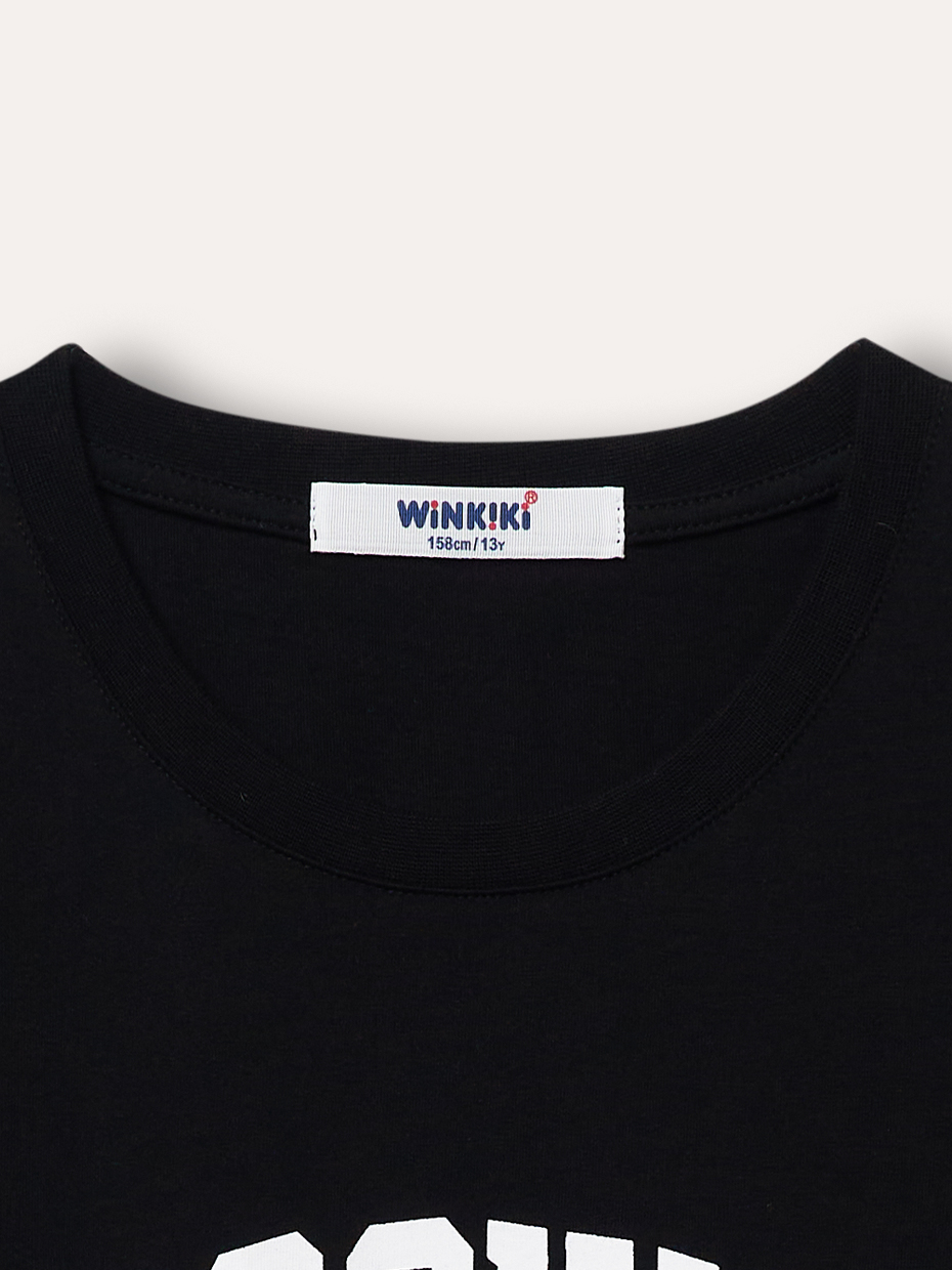 Chlapecké tričko s krátkým rukávem Brooklyn - černá 164