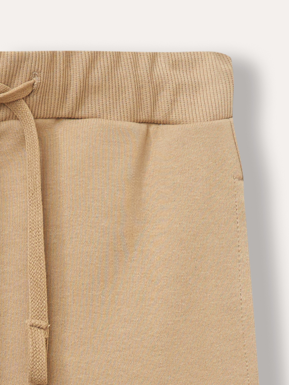 Dětské tepláky - světle-béžová 146