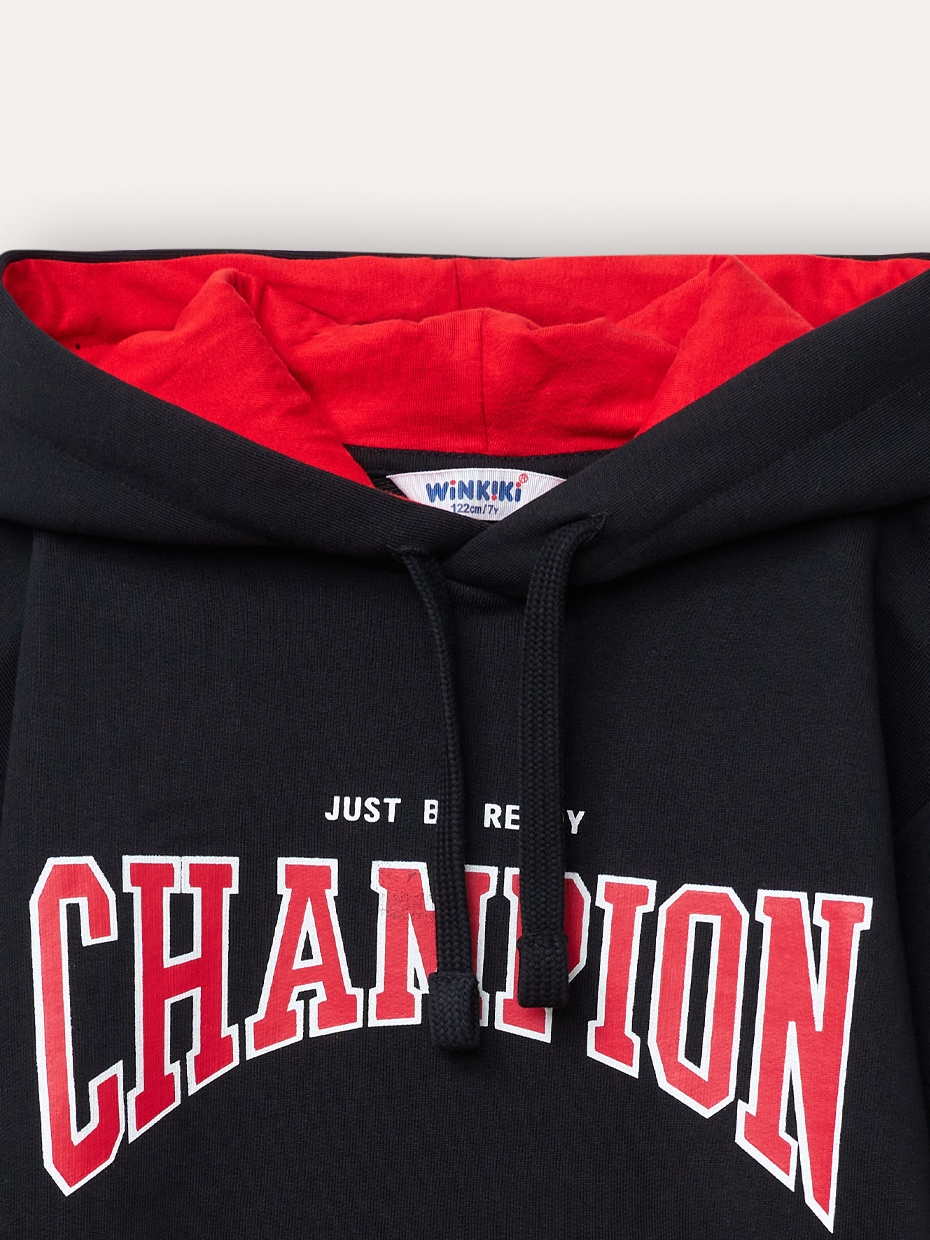 Chlapecká mikina Ready to Ride - Navy 140