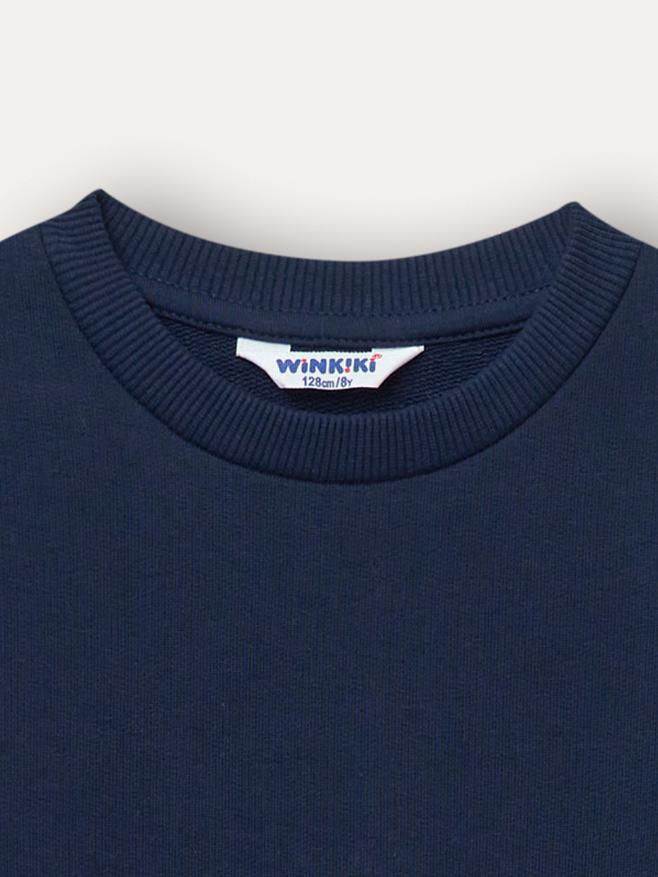 Unisex mikina Maybe - Navy 122