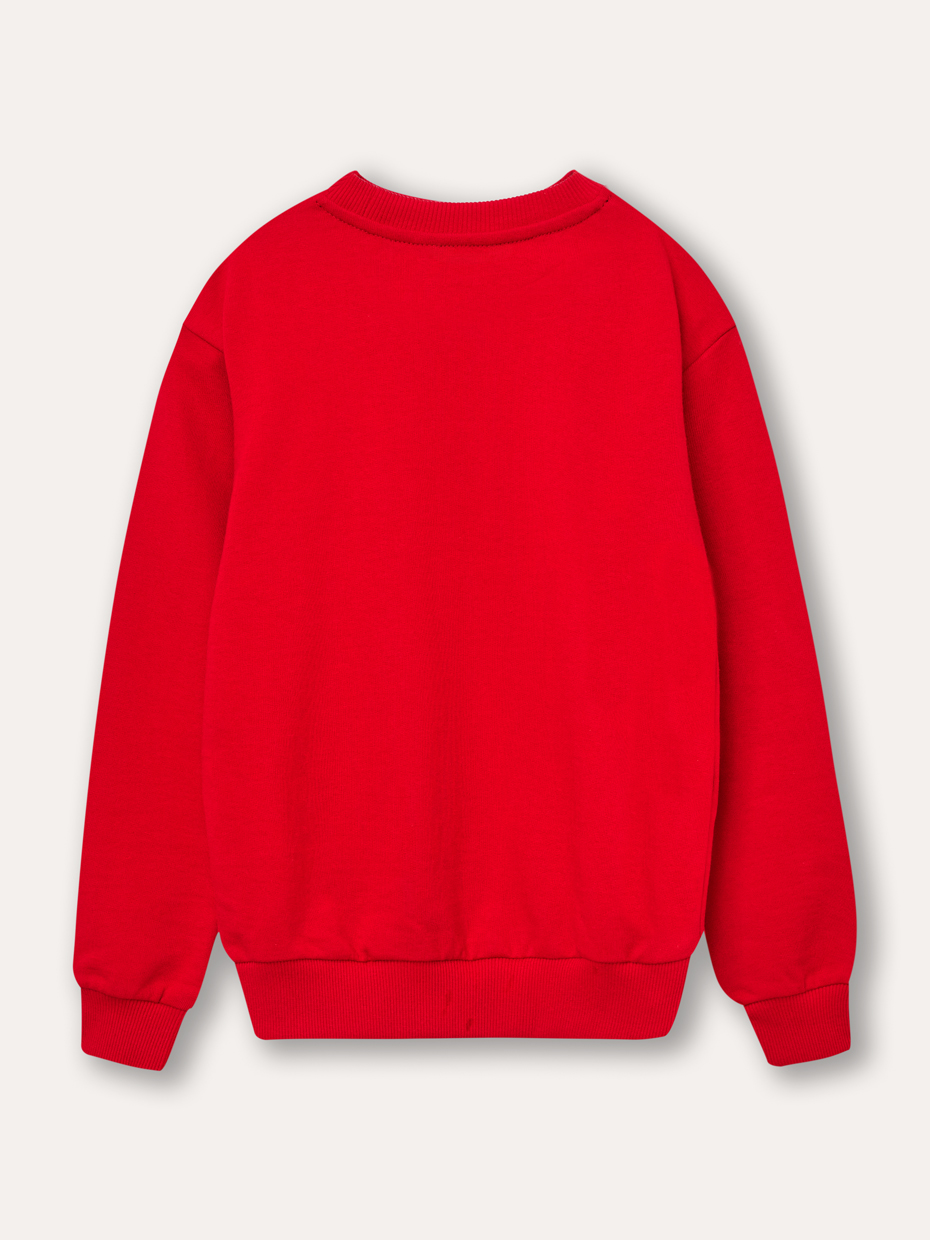 Unisex mikina Maybe - Červená 146