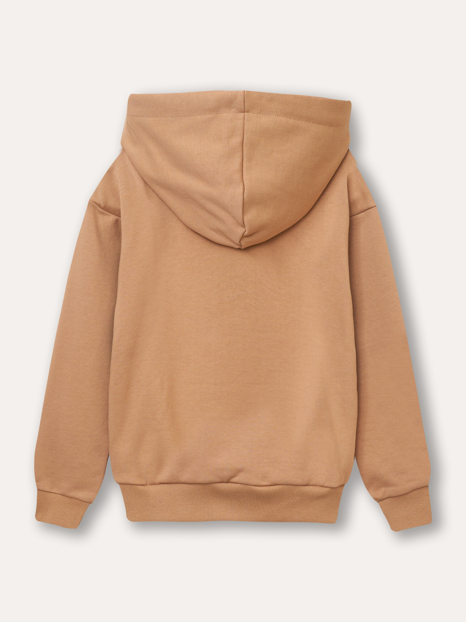 Unisex mikina s kapucí Future - Béžová 170