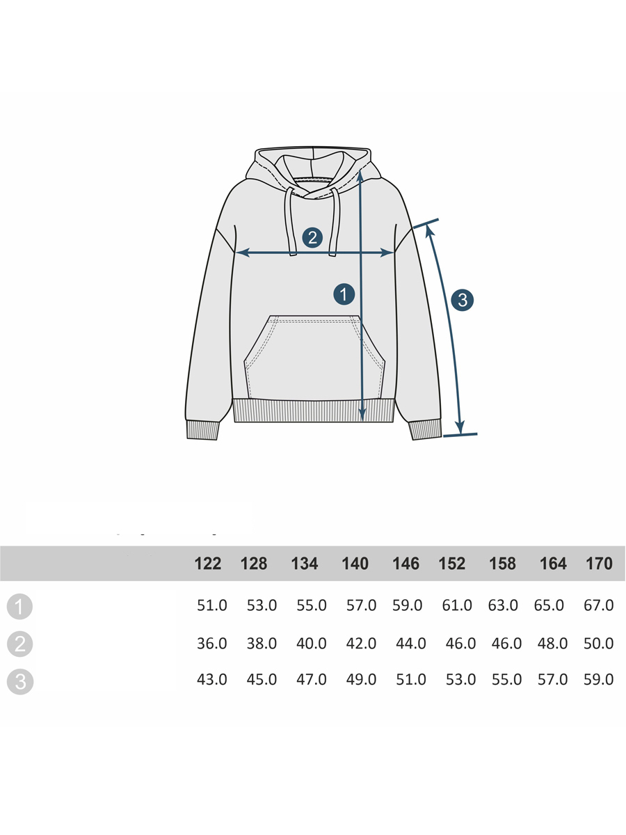 Unisex mikina s kapucí Future - Černá 158