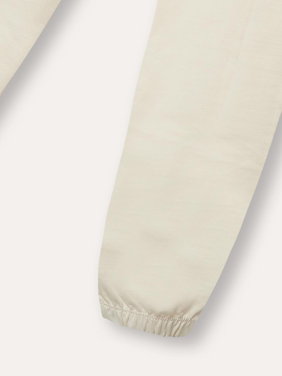 Dívčí tepláky Earth - mléčně bílá 146