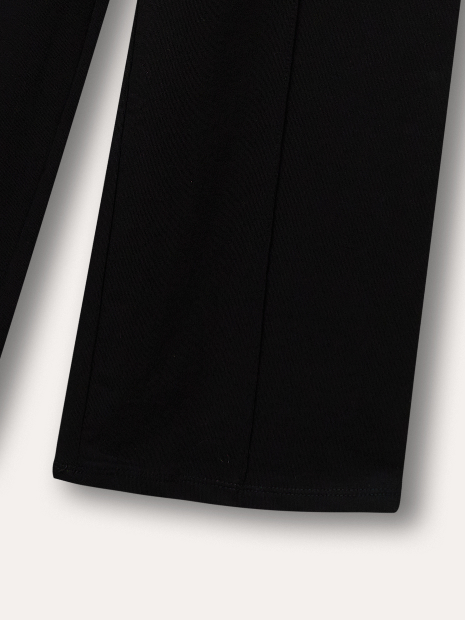 Dívčí tepláky Basic - černá 140