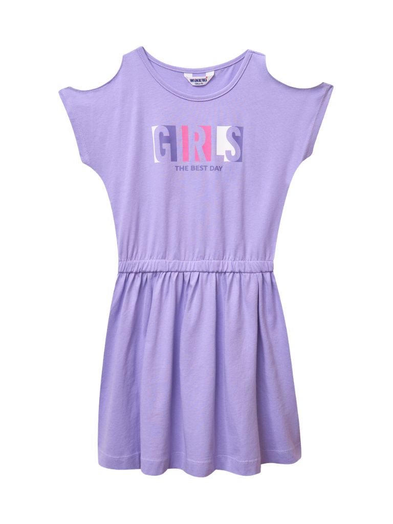 Dívčí šaty Play Time - černá 128