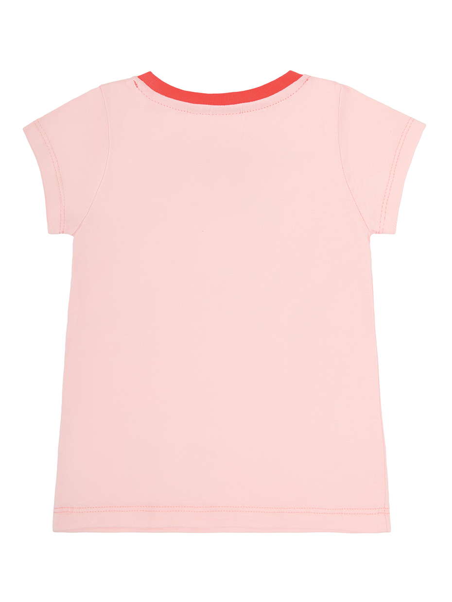 Dívčí pyžamo Lama - světle-růžová/korálová 116