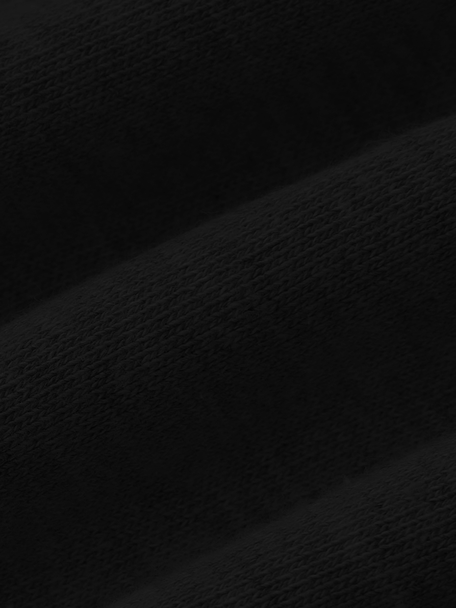 Dětská mikina s kapucí na zip - černá 146