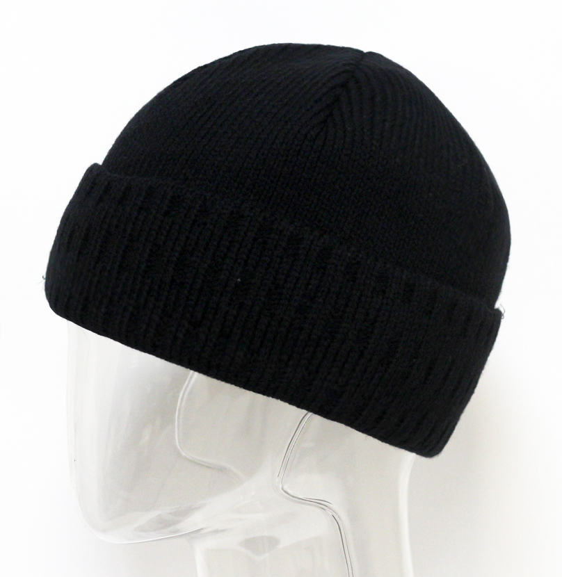 Pánská pletená čepice - 6233 - černá 59