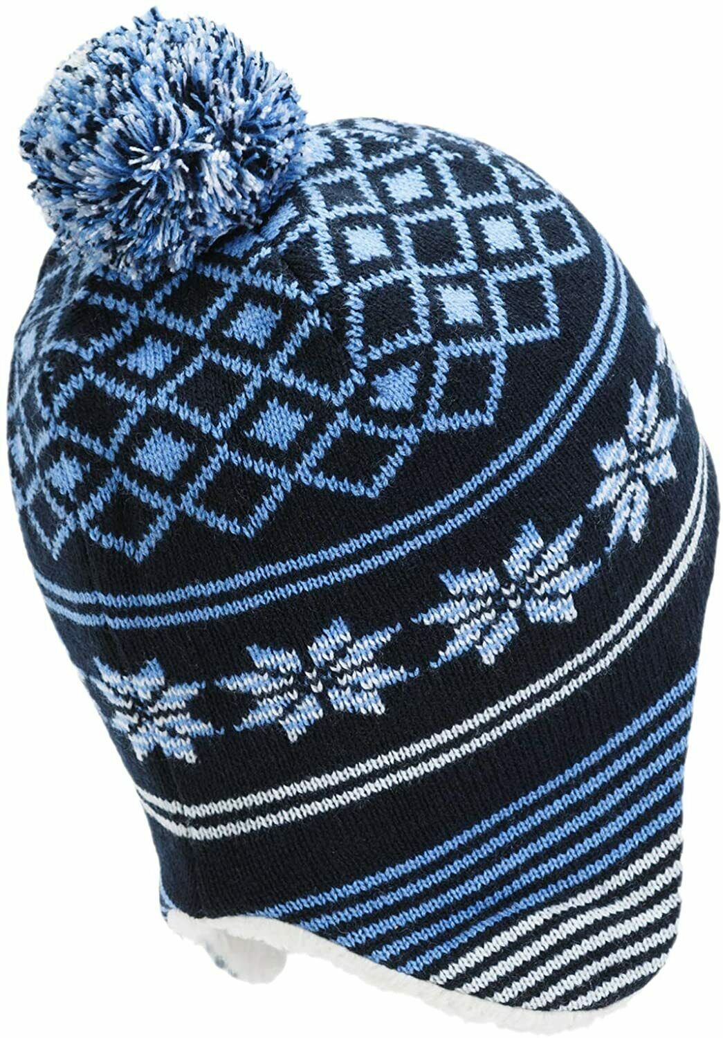 Pánská pletená čepice - 9300 - tmavě modrá