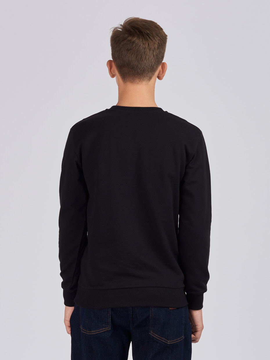 Chlapecká mikina Skate 98 - černá 140