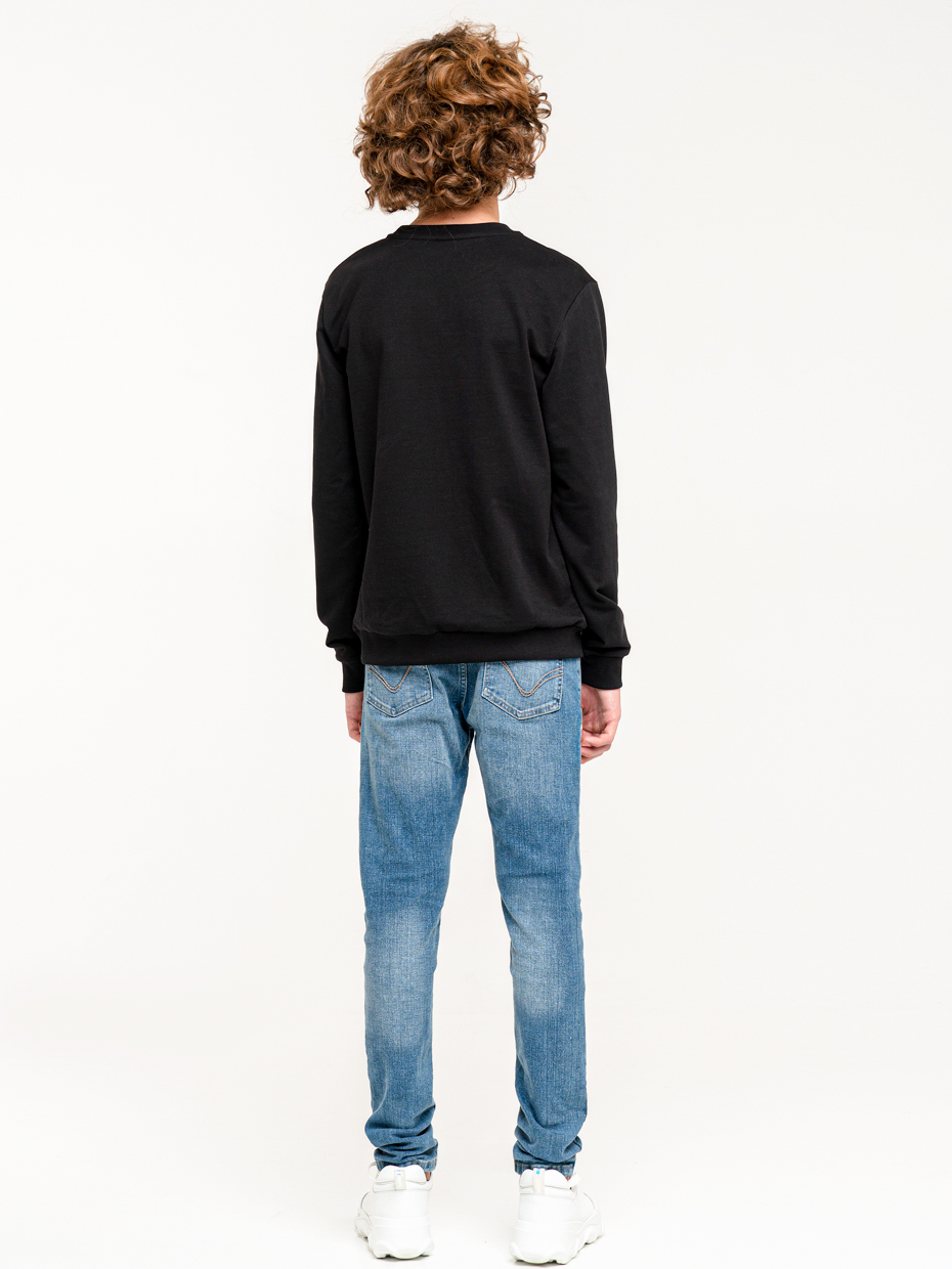 Chlapecká mikina No Signal - černá 140