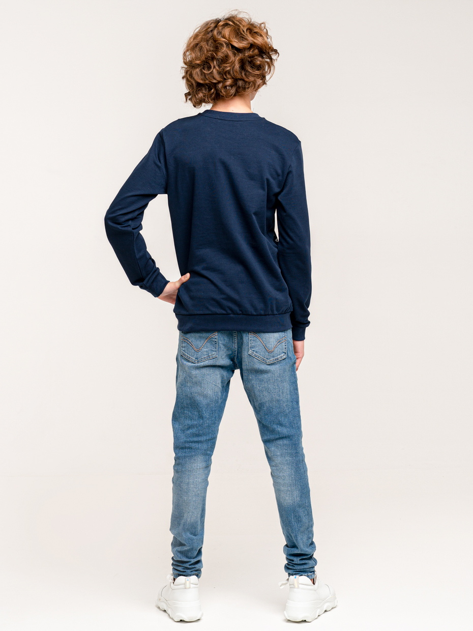 Chlapecká mikina No Signal - navy 158