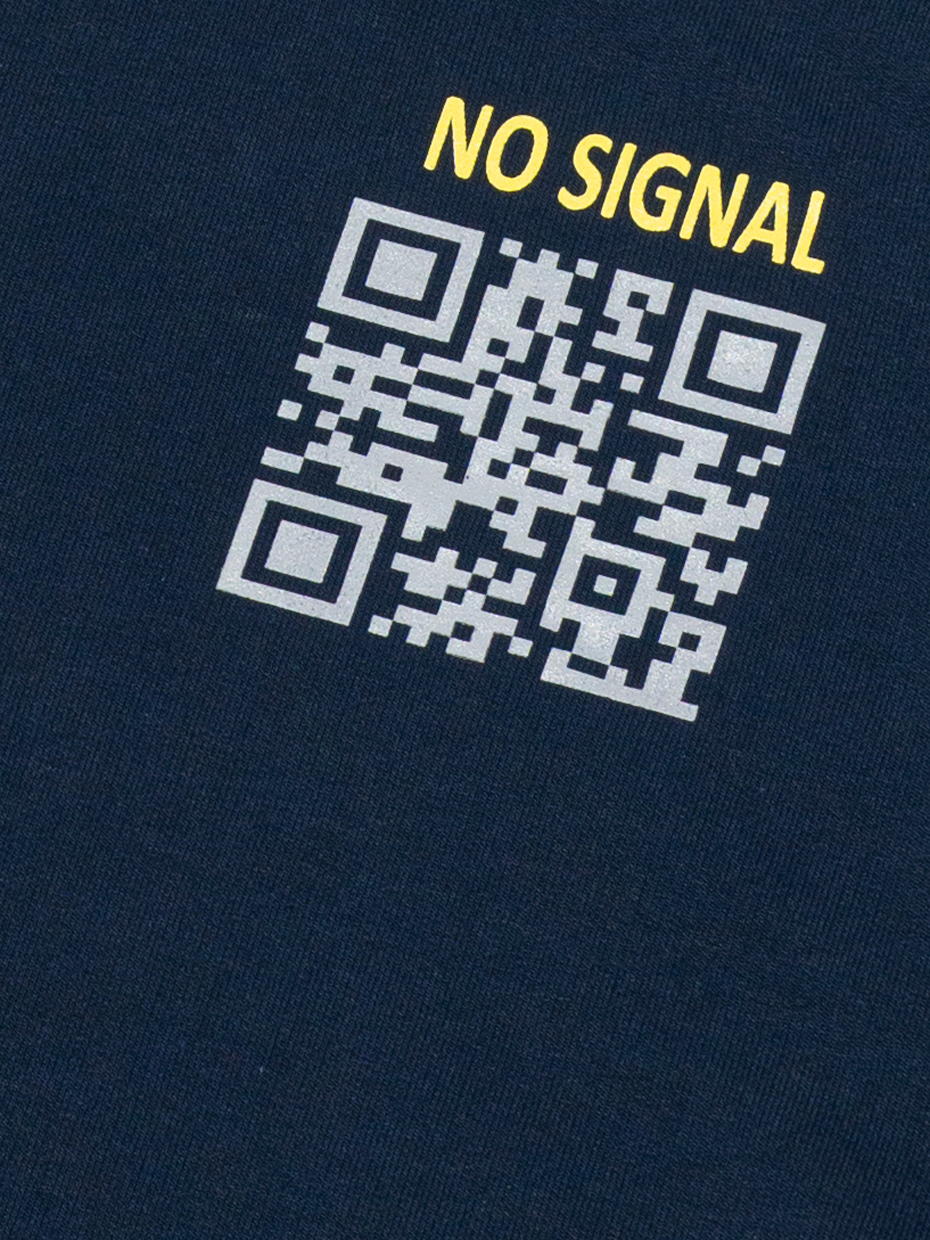 Chlapecká mikina No Signal - navy 158