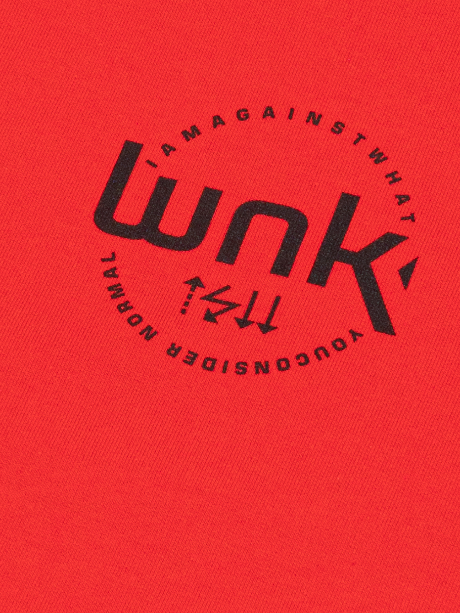 Chlapecká mikina WNK - červená 164