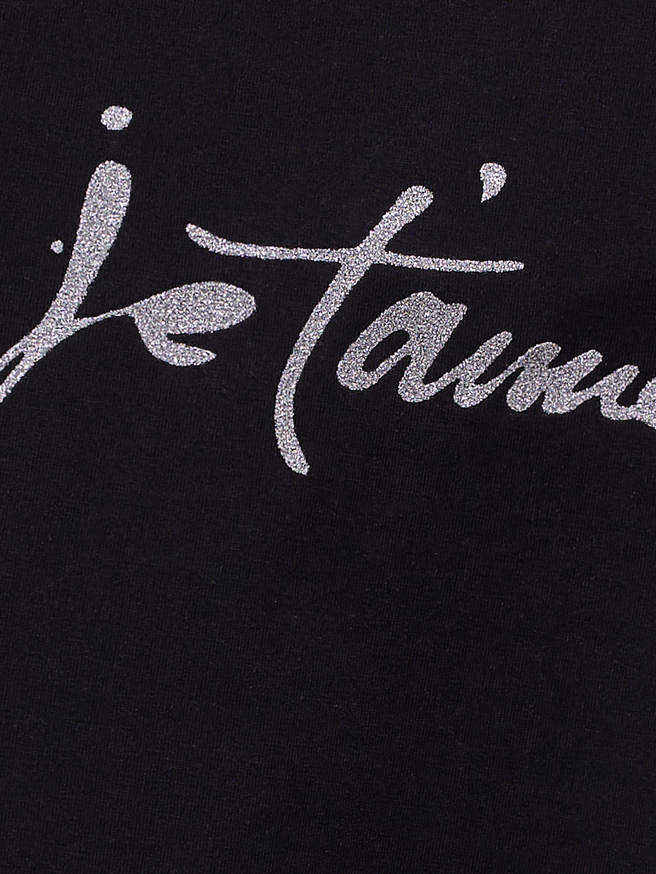 Dívčí tílko JeT'aime - černá 152