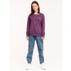 Dívčí mikina Casual - fialová - velikost 164