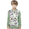 Chlapecká mikina Reptiles - zelená - velikost 152