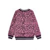 Dívčí mikina Leopard - růžová - velikost 152