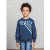 Chlapecká mikina Creative - navy - velikost 152