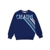 Chlapecká mikina Creative - navy - velikost 152