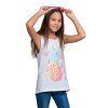 Dívčí tílko Ananas - bílá — Winkiki Kids Wear