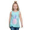 Dívčí tílko Ananas - mátová — Winkiki Kids Wear