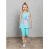 Dívčí bermudy Vacation - mátová - velikost 164