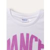Dívčí tričko Dance Mood - bílá/černá - velikost 152