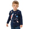 Chlapecké tričko s dlouhým rukávem Space Dog - navy - velikost 122
