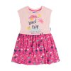 Dívčí šaty World Tour - růžová - velikost 122