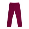Dívčí legginy Basic - bordo - velikost 122