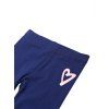 Dívčí legginy With Hearth - navy — dětské oblečení Winkiki