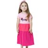 Dívčí šaty HUGO - růžová/fuchsie - velikost 122