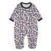 Dívčí dupačky Leopard - mléčně bílá — Winkiki Kids Wear