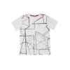 Chlapecké tričko Geometry - bílá - velikost 164