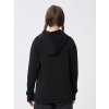 Dívčí mikina s kapucí W - černá - velikost 164