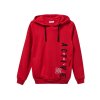 Chlapecká mikina s kapucí Active - červená - velikost 170