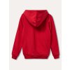Chlapecká mikina s kapucí Active - červená - velikost 170