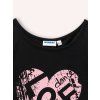 Dívčí tílko Love - černá — Winkiki Kids Wear