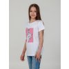 Dívčí tričko Shhh - bílá - velikost 164