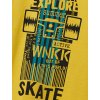 Chlapecké tričko Skate - žlutá - velikost 170