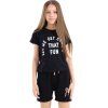 Dívčí top Fun - černá — Winkiki Kids Wear