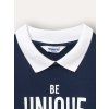 Dívčí mikina Unique - Navy — dětské oblečení Winkiki